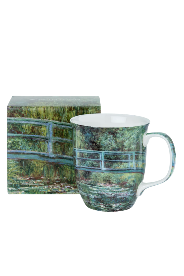 Monet Japanese Bridge fine bone china Mug