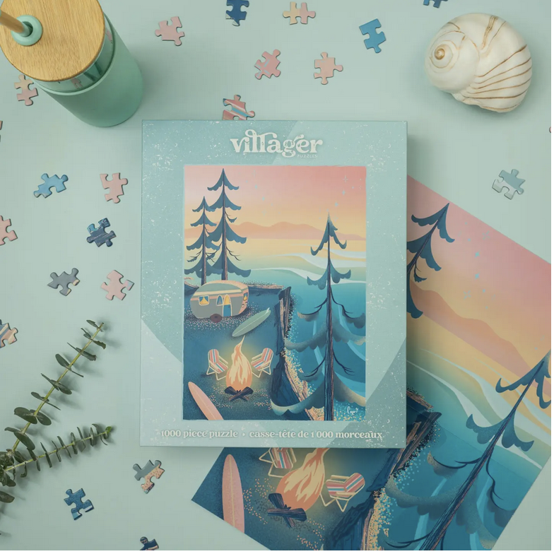 Coastal Camping 1000 Piece Puzzle