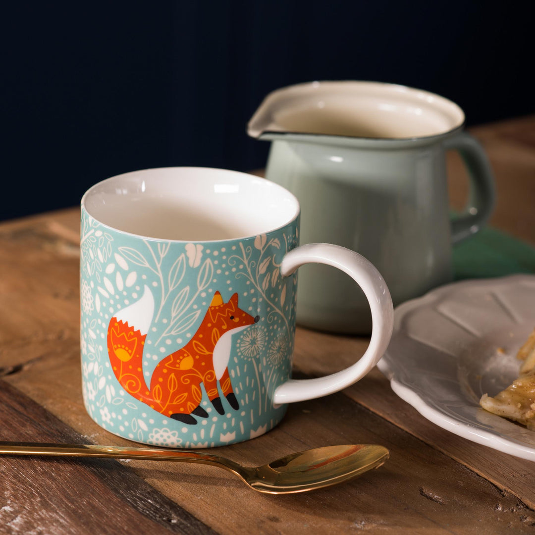 Fox Bone China Mug