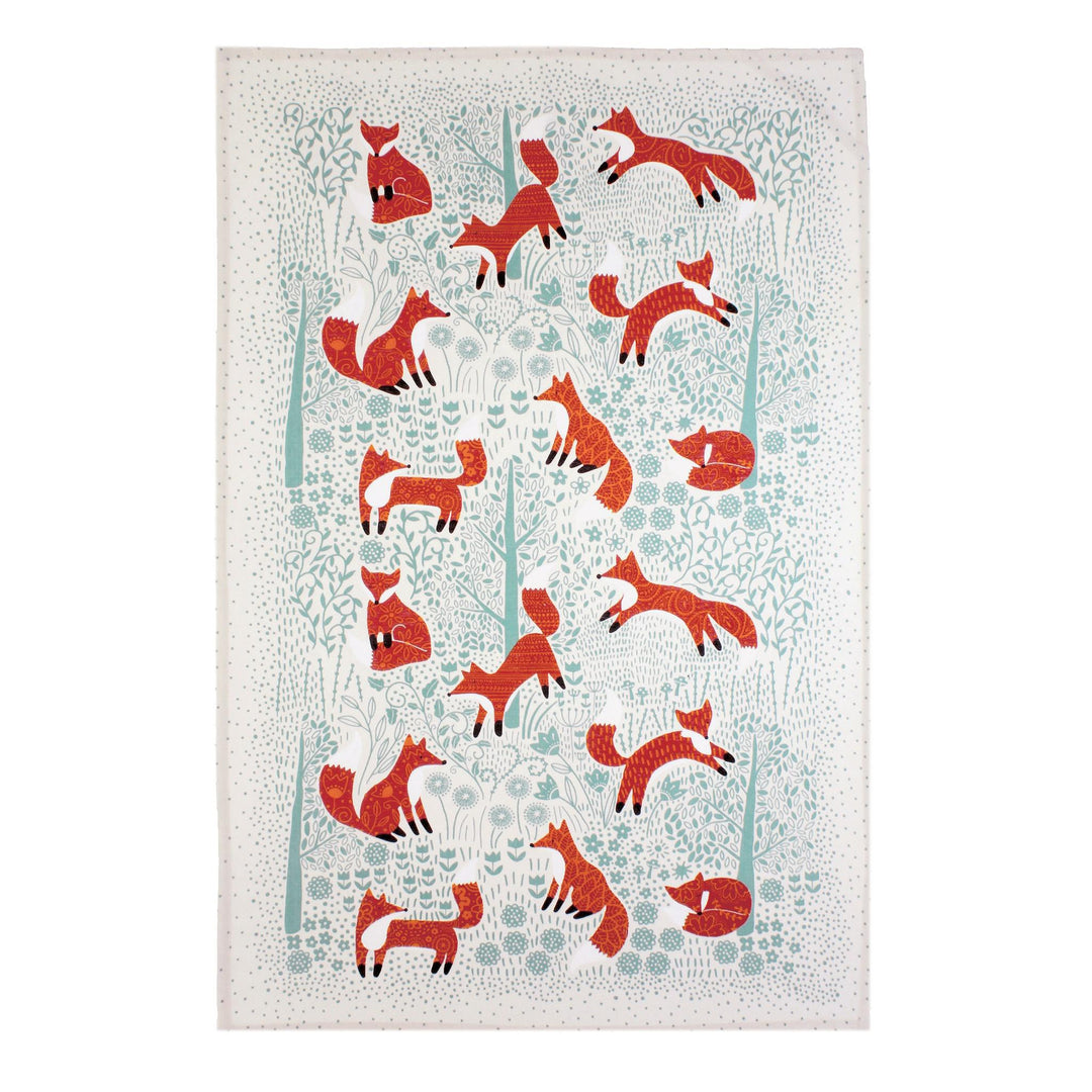 Fox Tea Towel