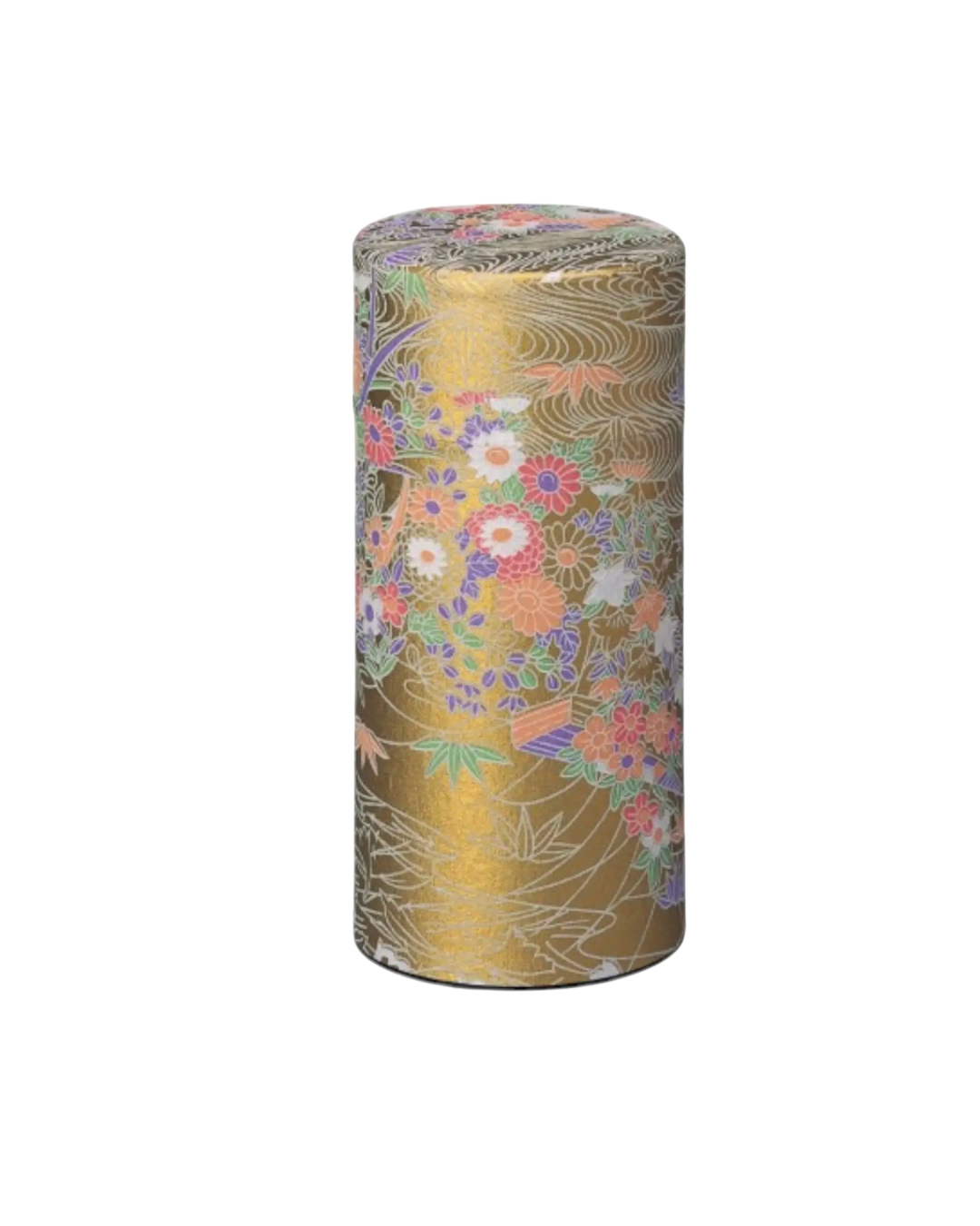 7oz (200g) Japanese Tea Canister Yayoi Hanamizu