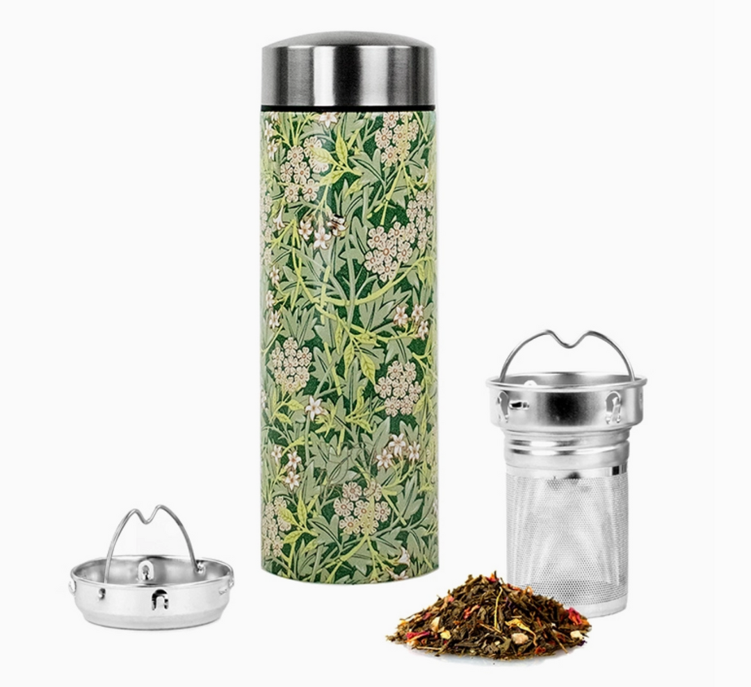 Tea on the Go 350ml Insulated Thermos - Jasmine