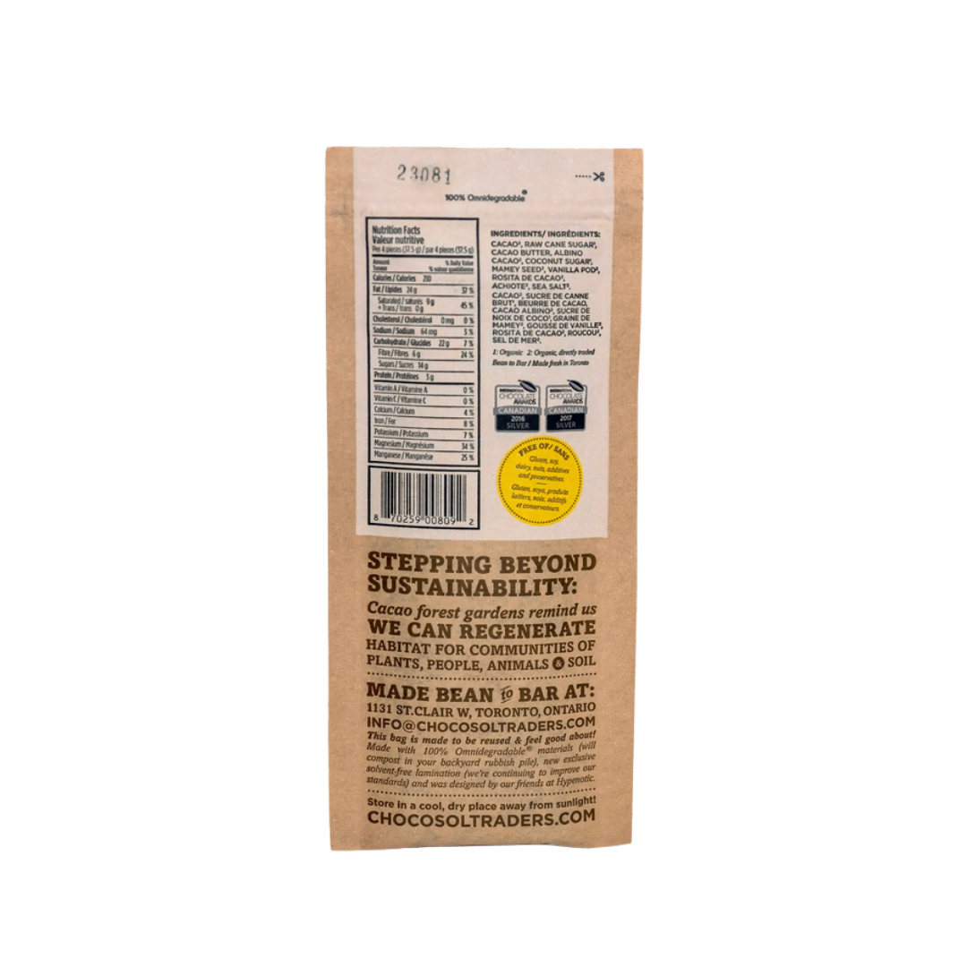 Chocosol Jaguar Swirl 68% Cacao Bar