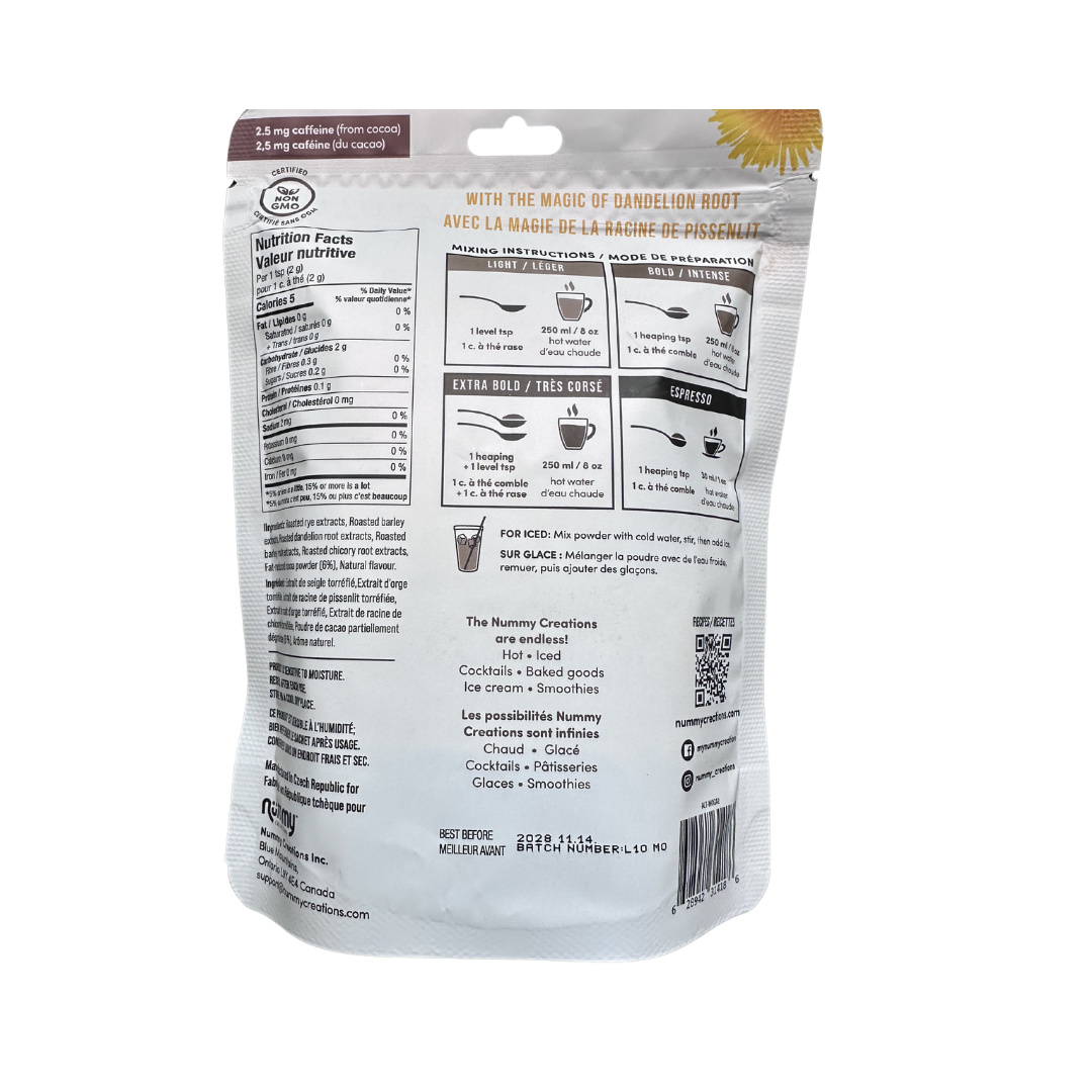 Nummy Creations Lavender Caffeine Free Coffee Substitute 150g