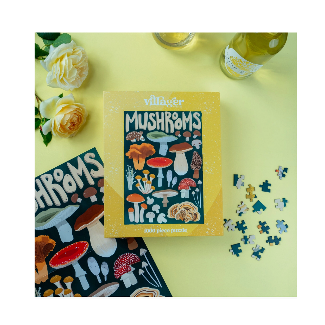 Mushroom Forager 1000 Piece Puzzle