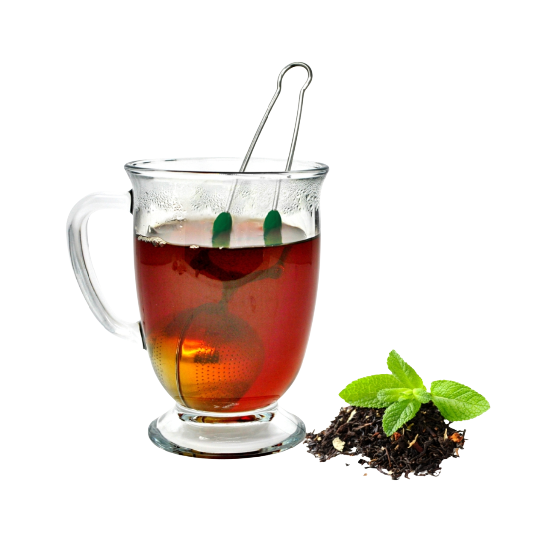 Tea Ball Infuser Tong with Green Grips