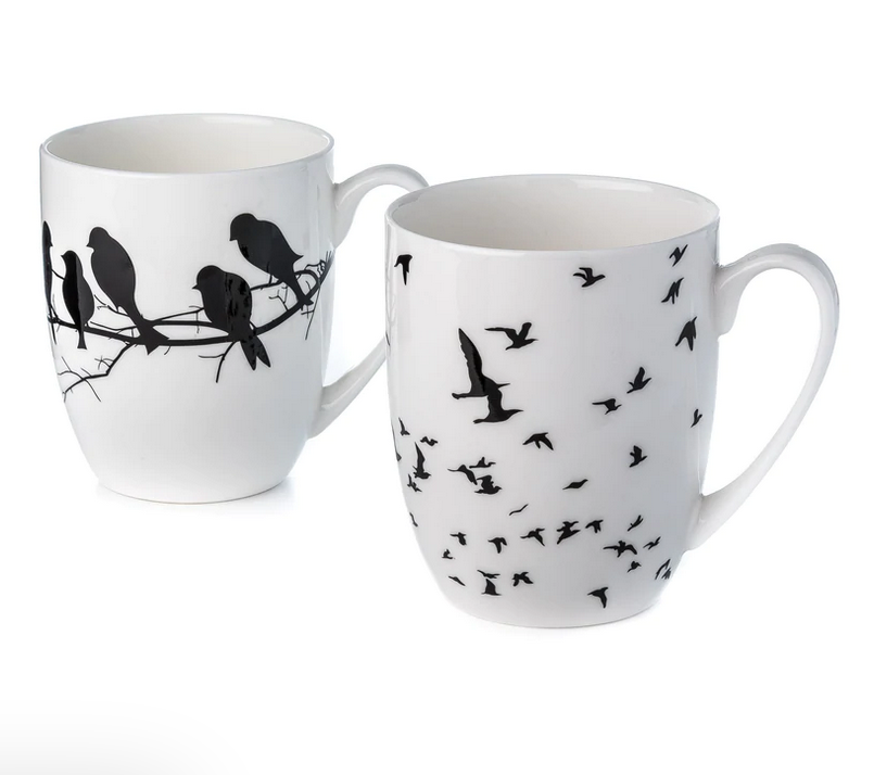 Bird Silhouette Mug Pair (2)