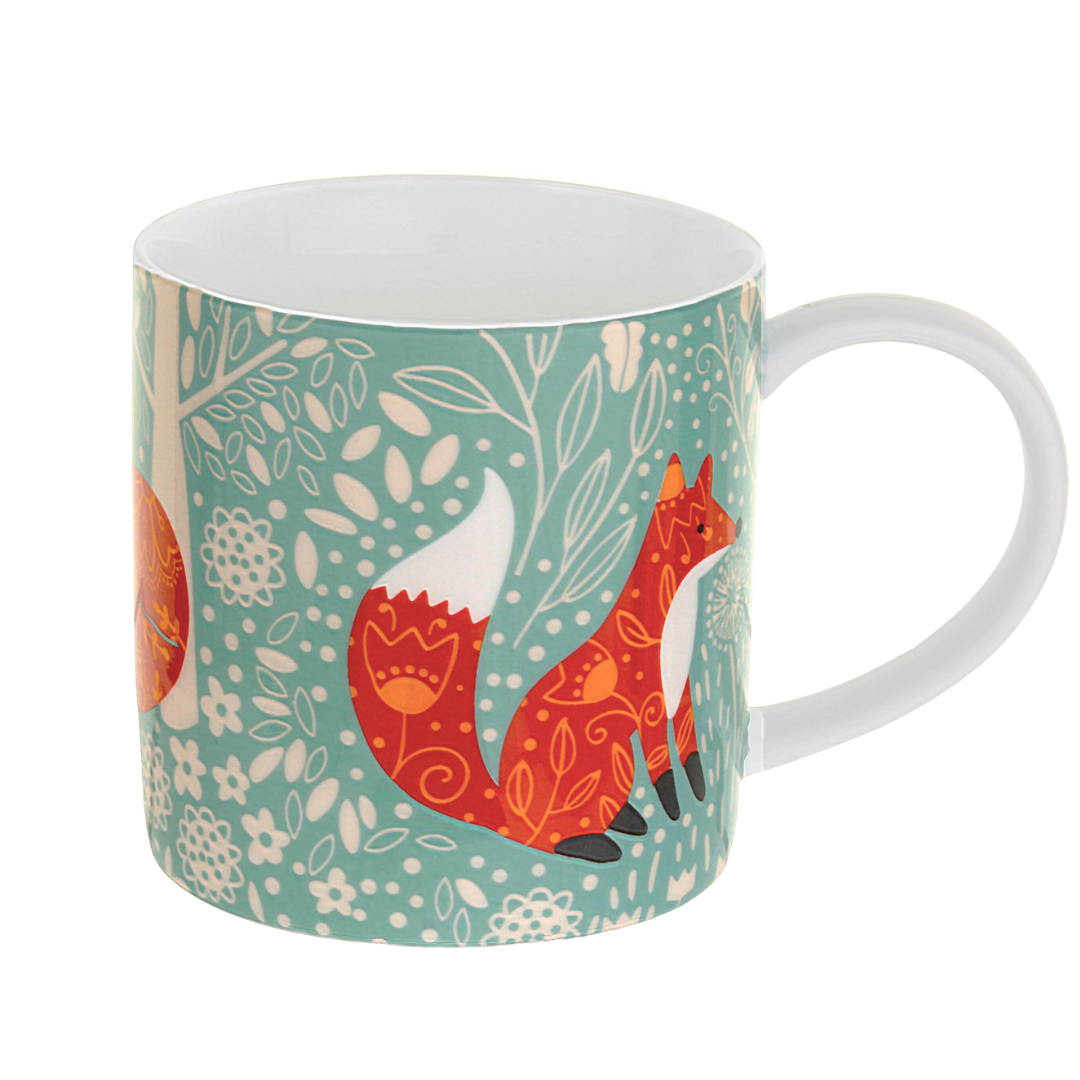 Fox Bone China Mug