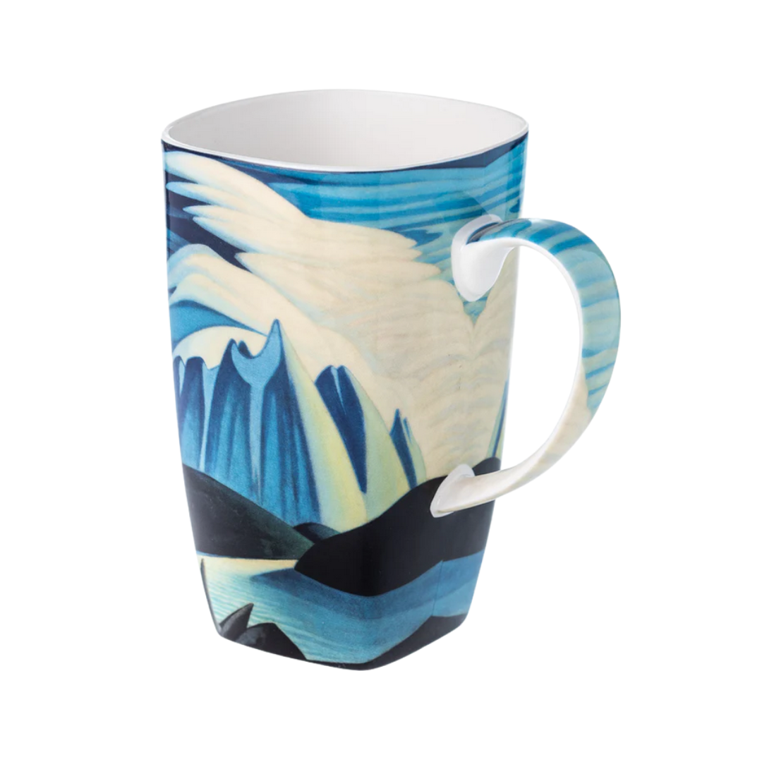 Harris Lake and Mountains Grande Mug