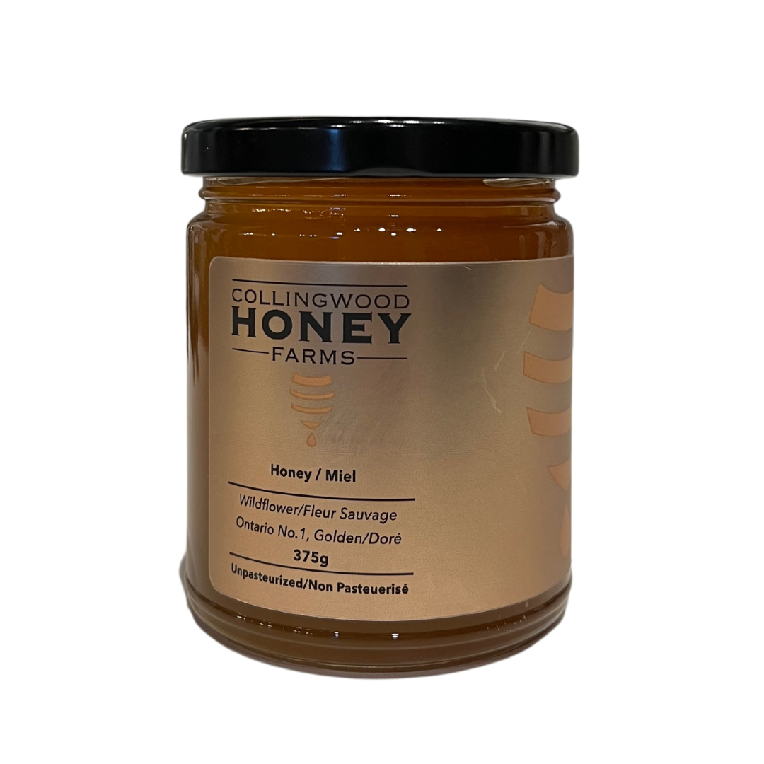 Collingwood Honey Farms 375g unpasturized Honey.