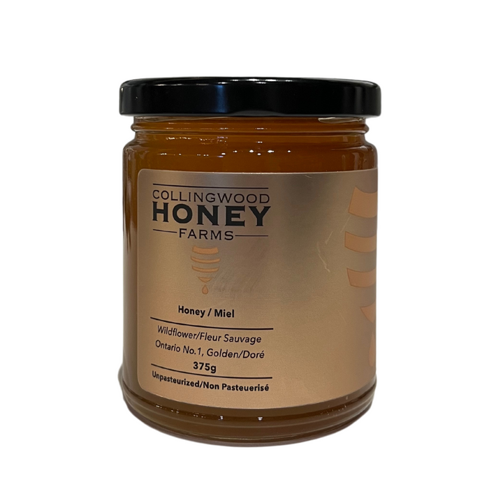 Collingwood Honey Farms 375g unpasturized Honey.