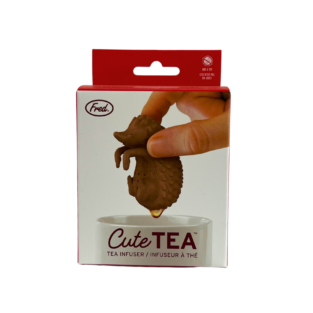 Hedgehog silicone loose leaf tea infuser.