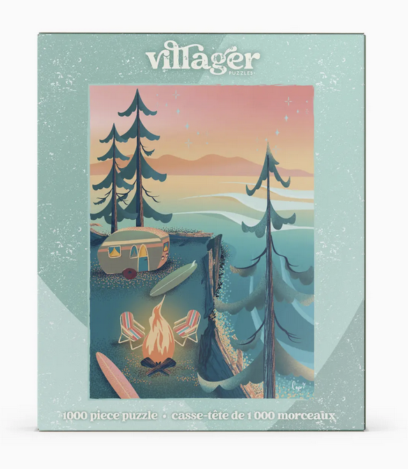 Coastal Camping 1000 Piece Puzzle