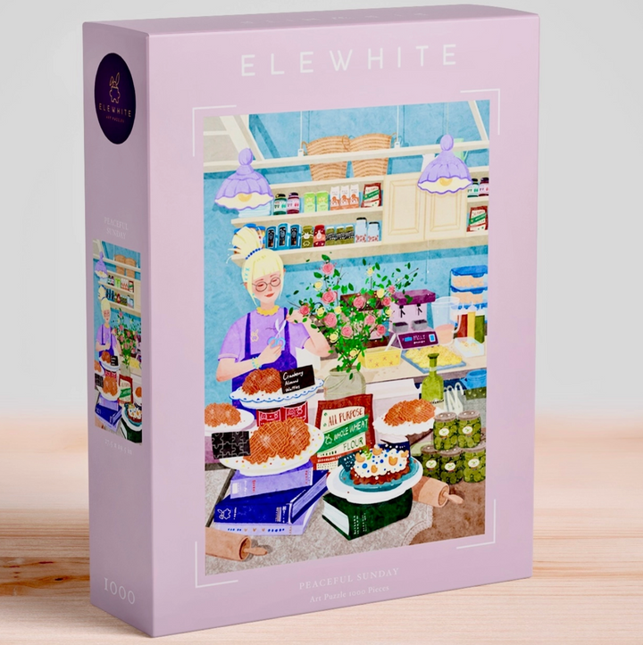 Peaceful Sunday Art Jigsaw Puzzle 1000 Pieces