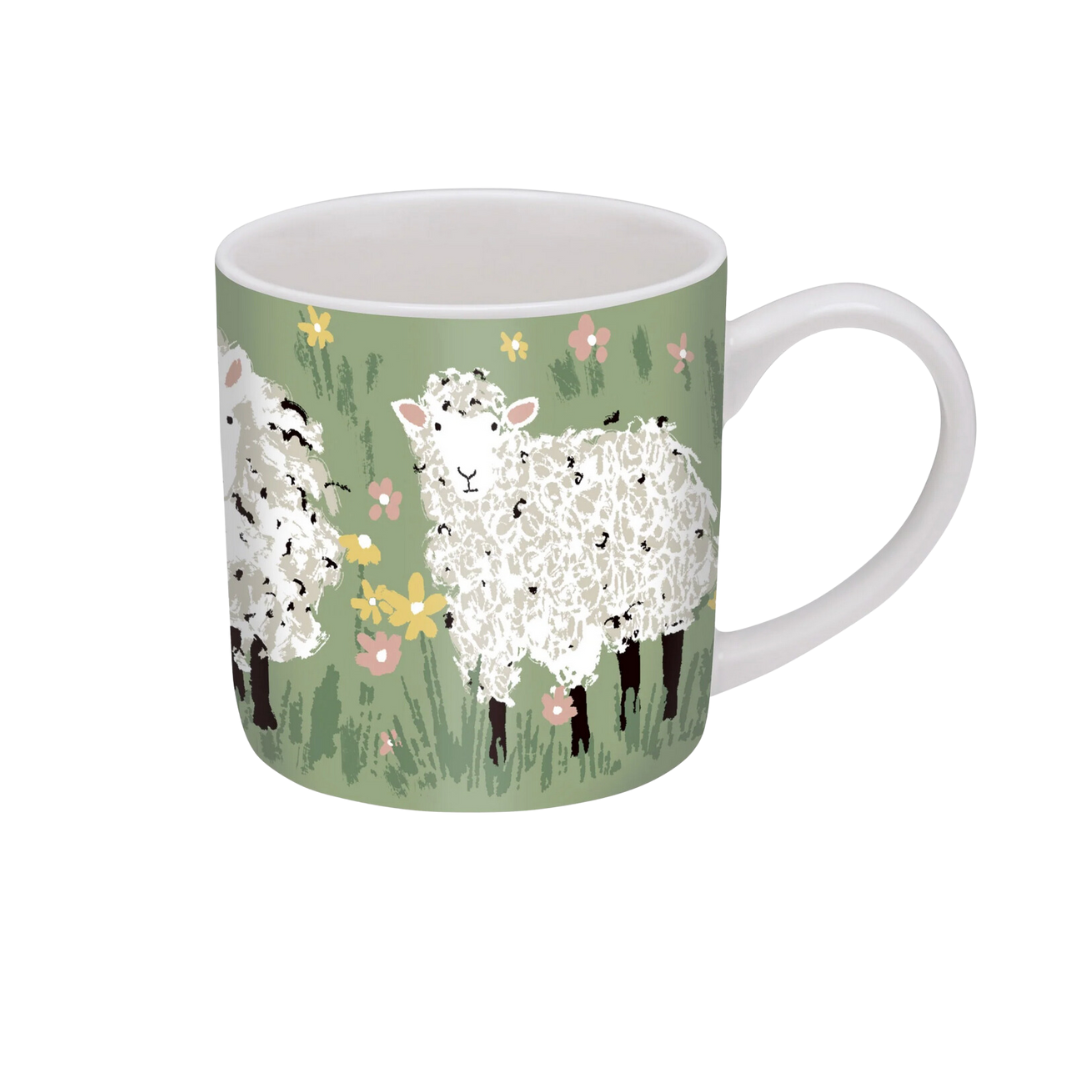Wooly Sheep Bone China Mug