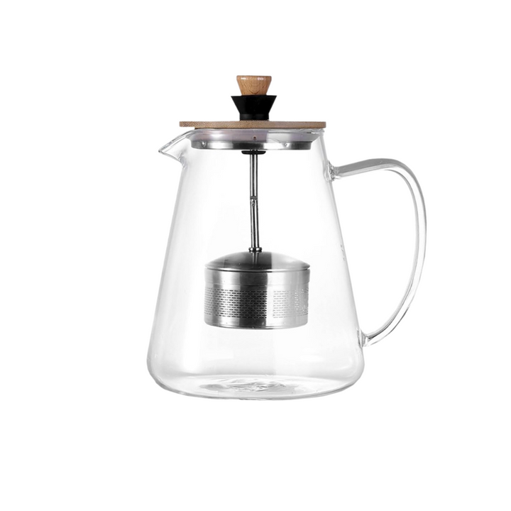 Lift and Lock Infusing Glass Teapot 950ml
