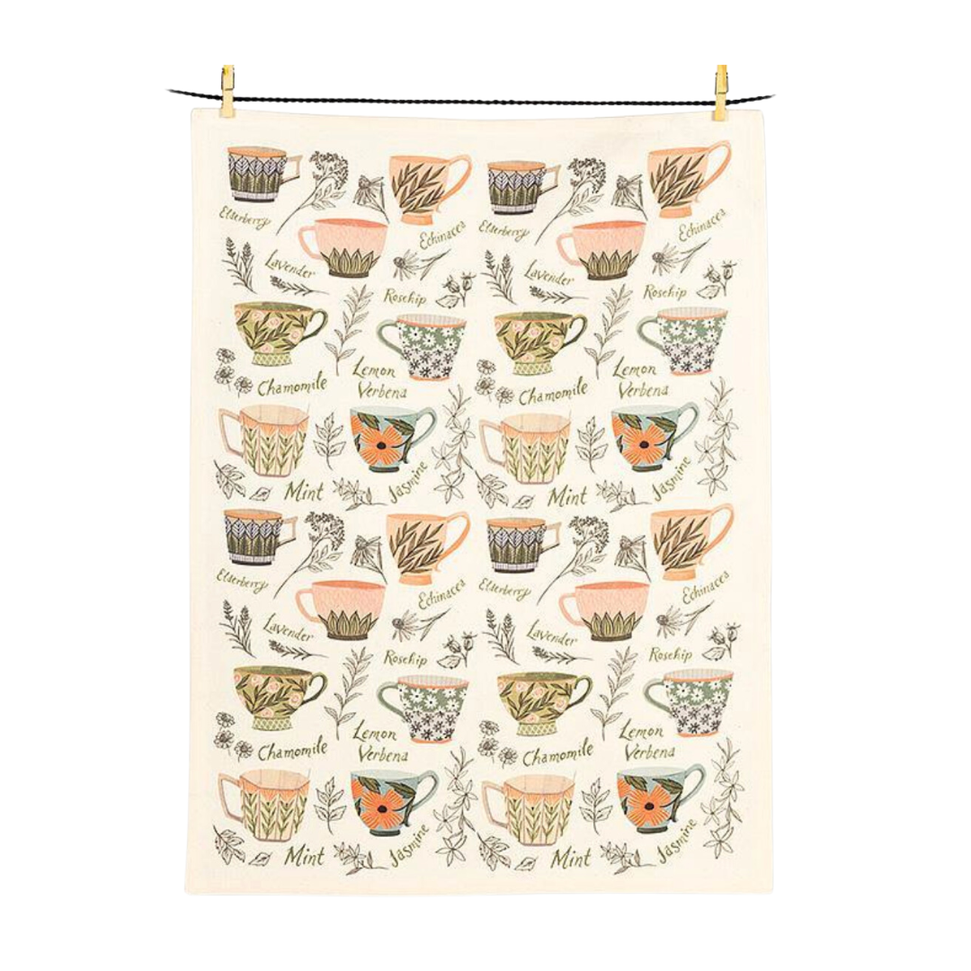 Tea Garden Tea Towel
