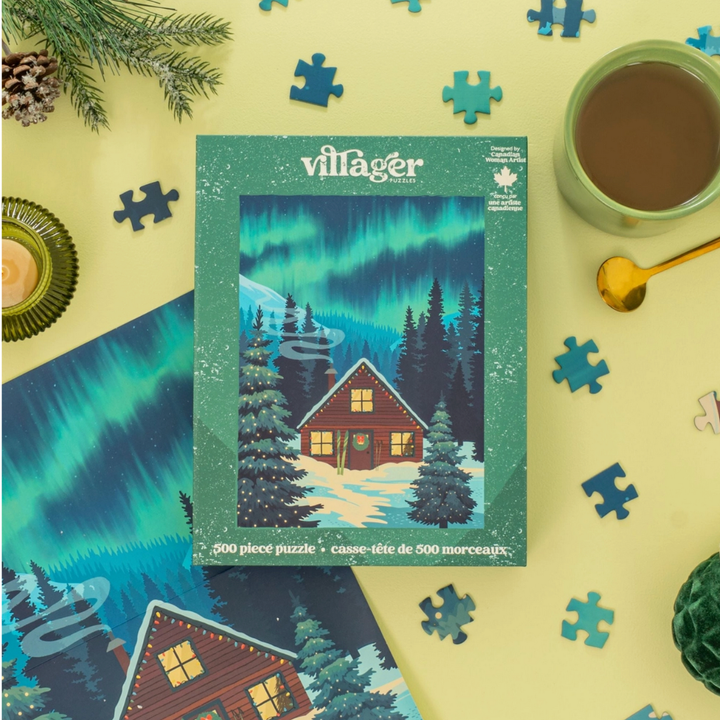 Northern Cabin 500 Piece Puzzle