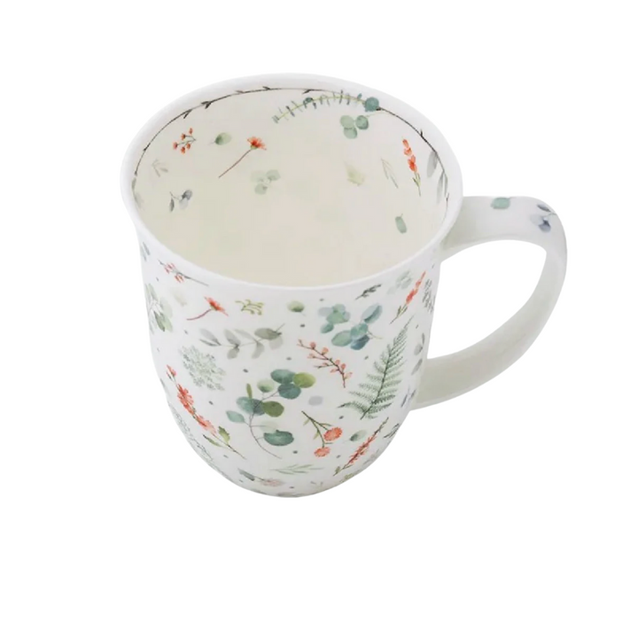 Eucalyptus Bone China Mug 400ml
