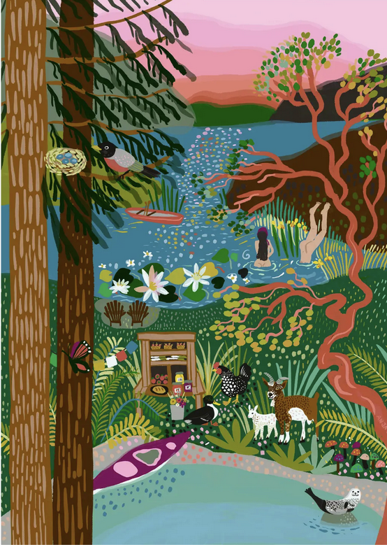 Salt Spring Island 1000 Piece Puzzle
