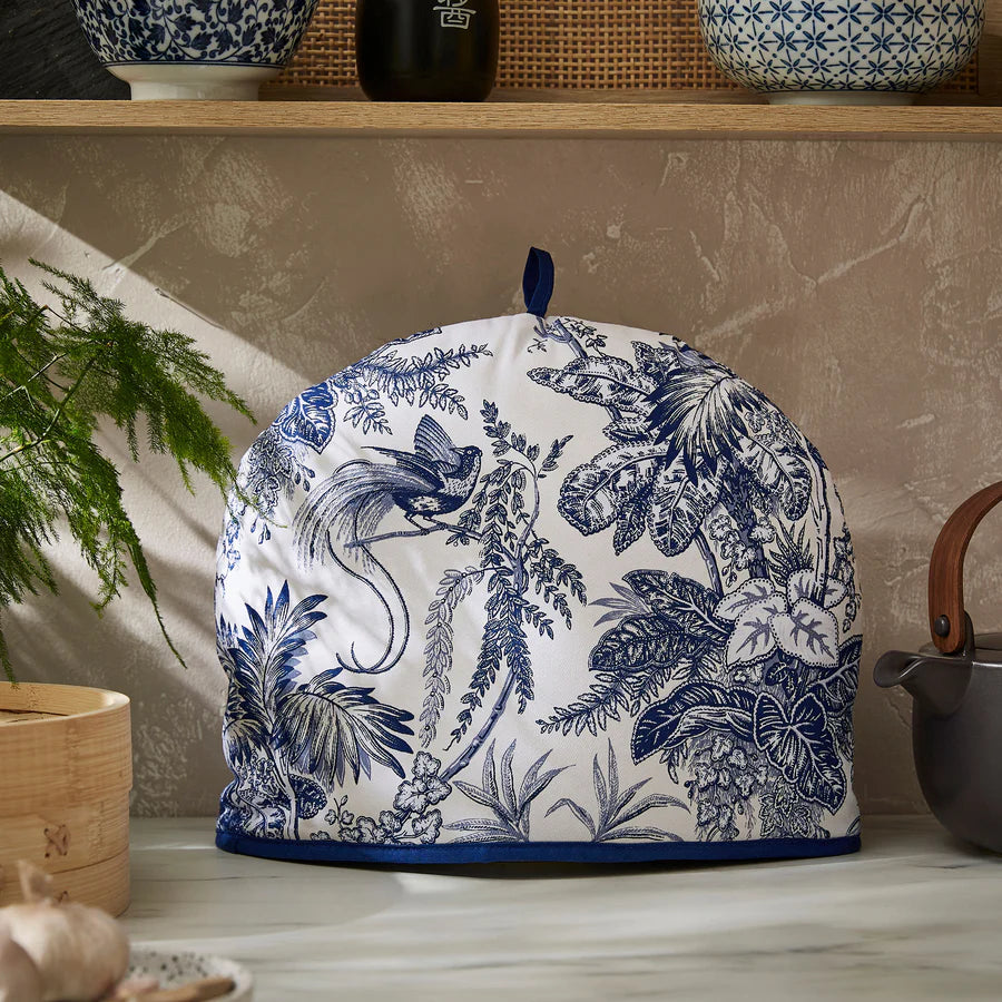 Old Willow Blue and White Chintz Cosy