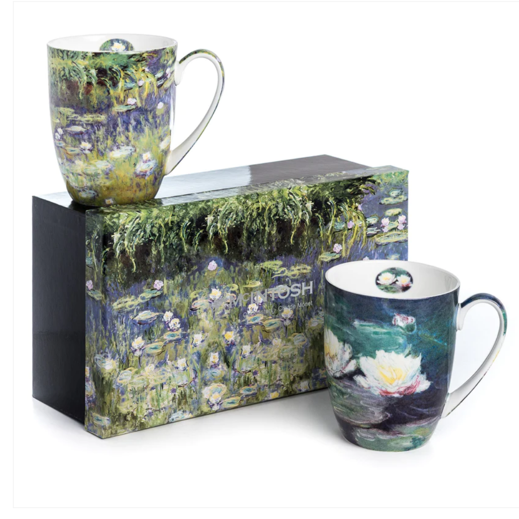 Monet Water Lillies Pair