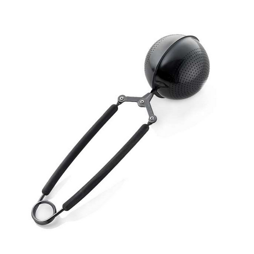 Tea Ball Tong Black 5cm