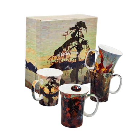 Tom Thomson set of 4 Mugs
