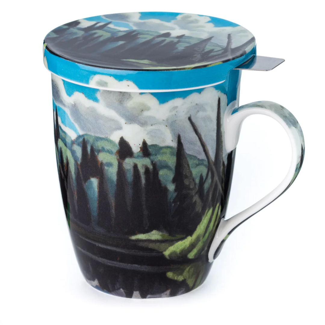 Lake in Algonquin Park Mug with infuser (Lawren Harris)